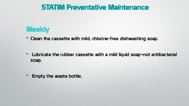 Statim 5000 Keeps Saying Refill Reservoir Empty Waste Bottle